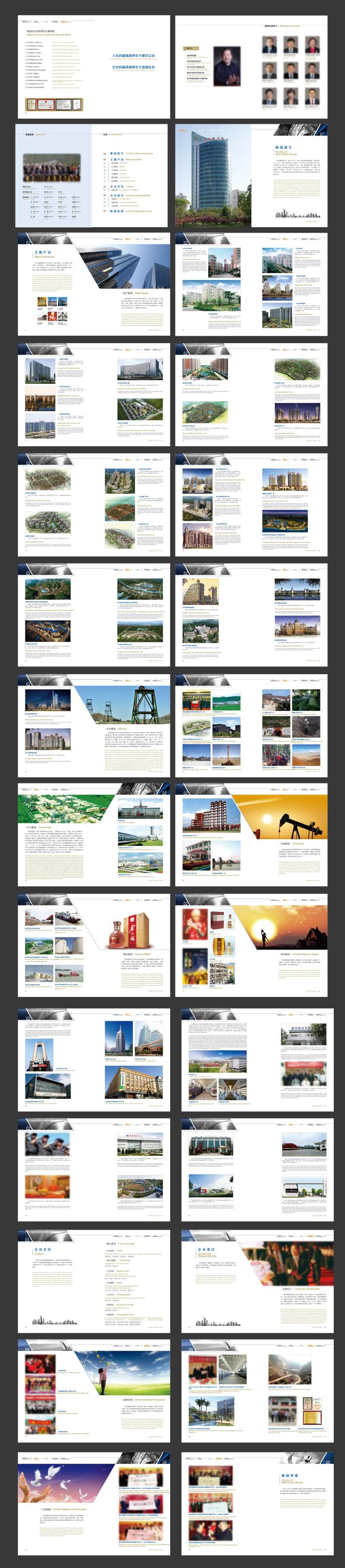 地产集团介绍画册设计-采灵感-cailinggan.com