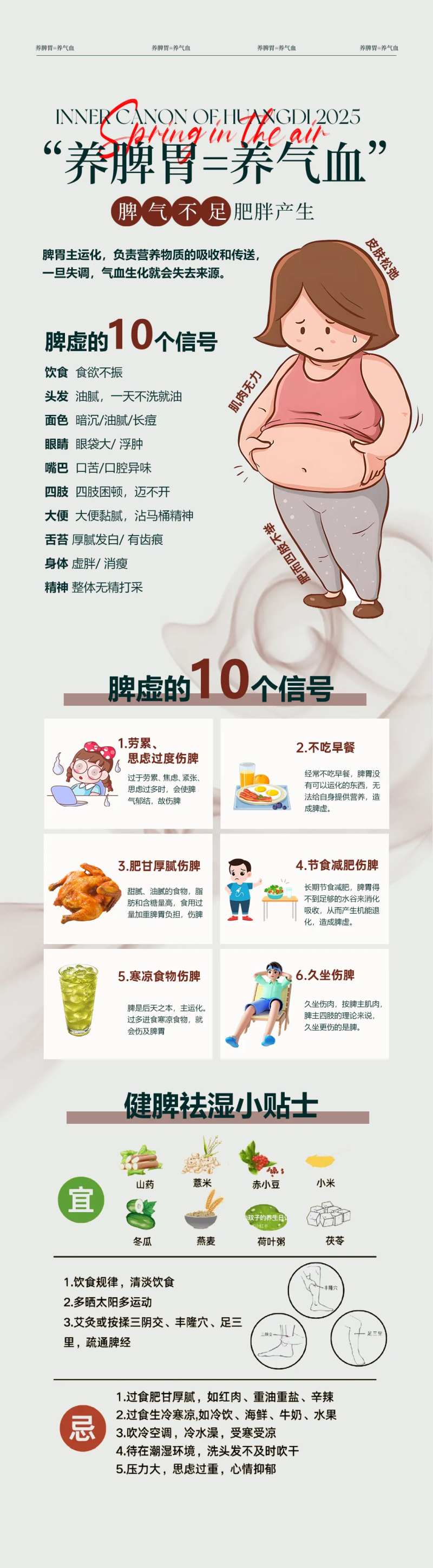 中医说养脾酒等于养血海报-采灵感-cailinggan.com