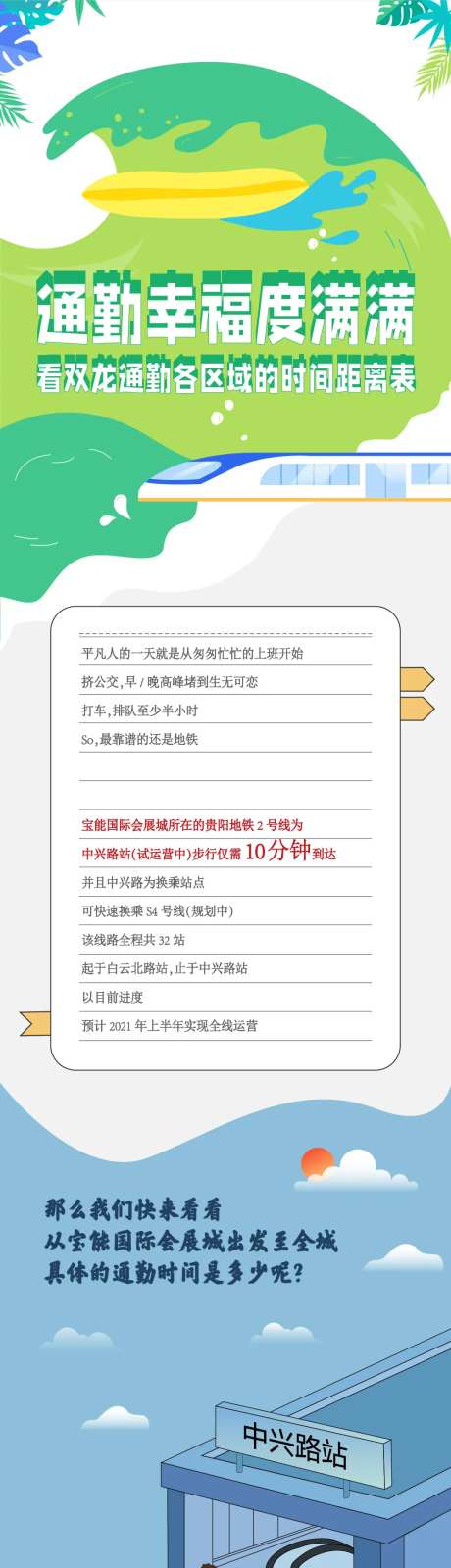 地铁通勤时间线长图-采灵感-https://www.cailinggan.com/