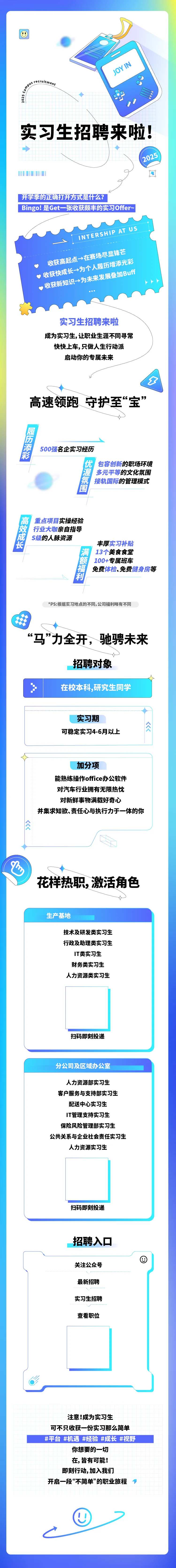 实习生招聘长图文专题设计-采灵感-cailinggan.com