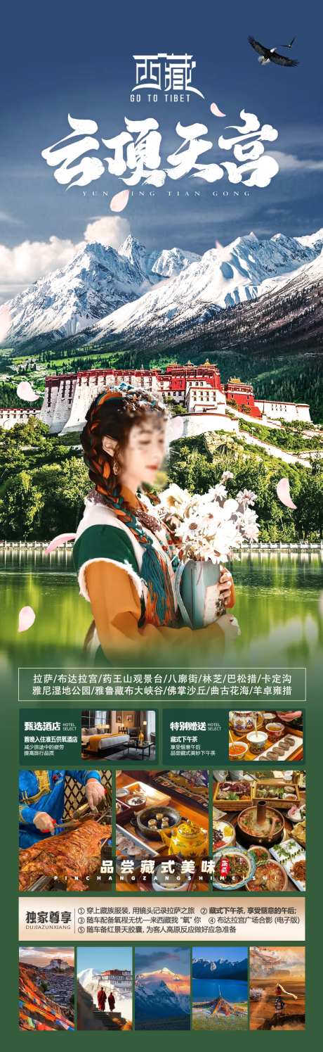 西藏云顶天宫海报-采灵感-https://www.cailinggan.com/