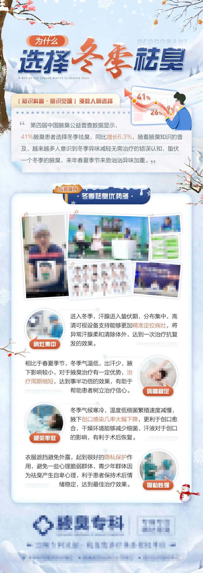 选择冬季祛臭科普医疗活动海报-采灵感-cailinggan.com