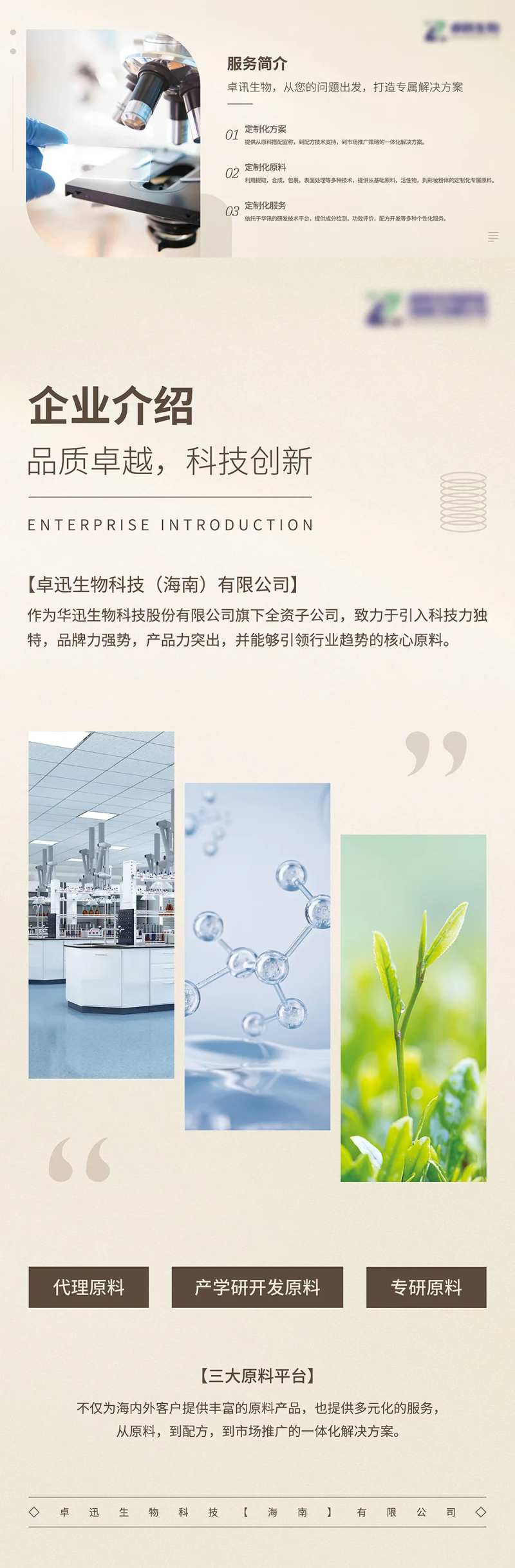 简约科技公司企业介绍海报-采灵感-cailinggan.com