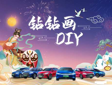 汽车手工DIY活动展板-采灵感-https://www.cailinggan.com/