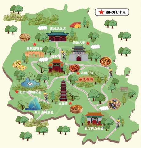 地图路线图海报-采灵感-https://www.cailinggan.com/