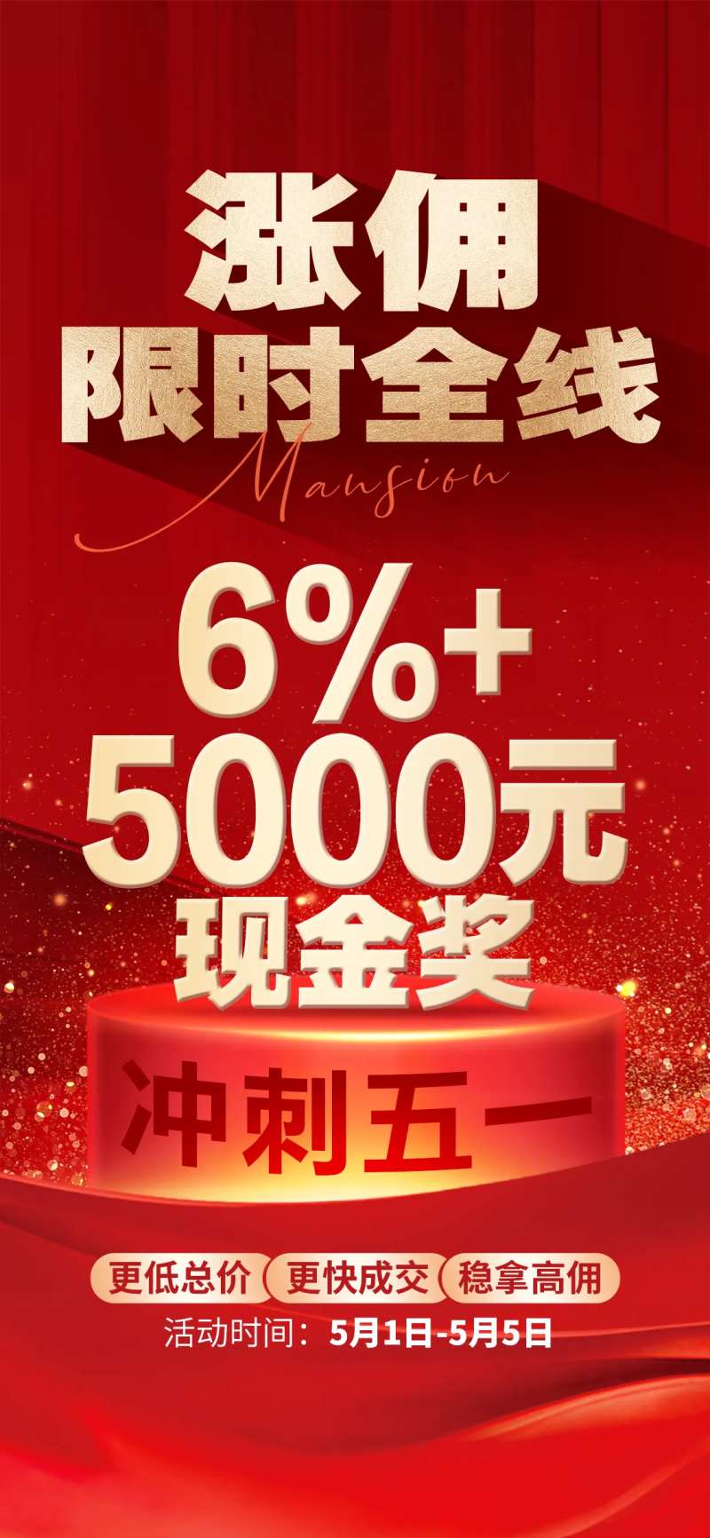 地产涨佣大字报-采灵感-cailinggan.com