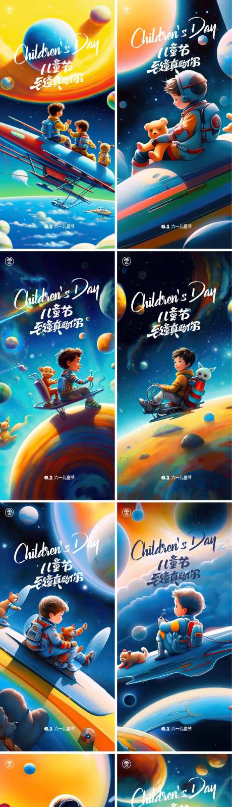 六一儿童节61海报-采灵感-https://www.cailinggan.com/