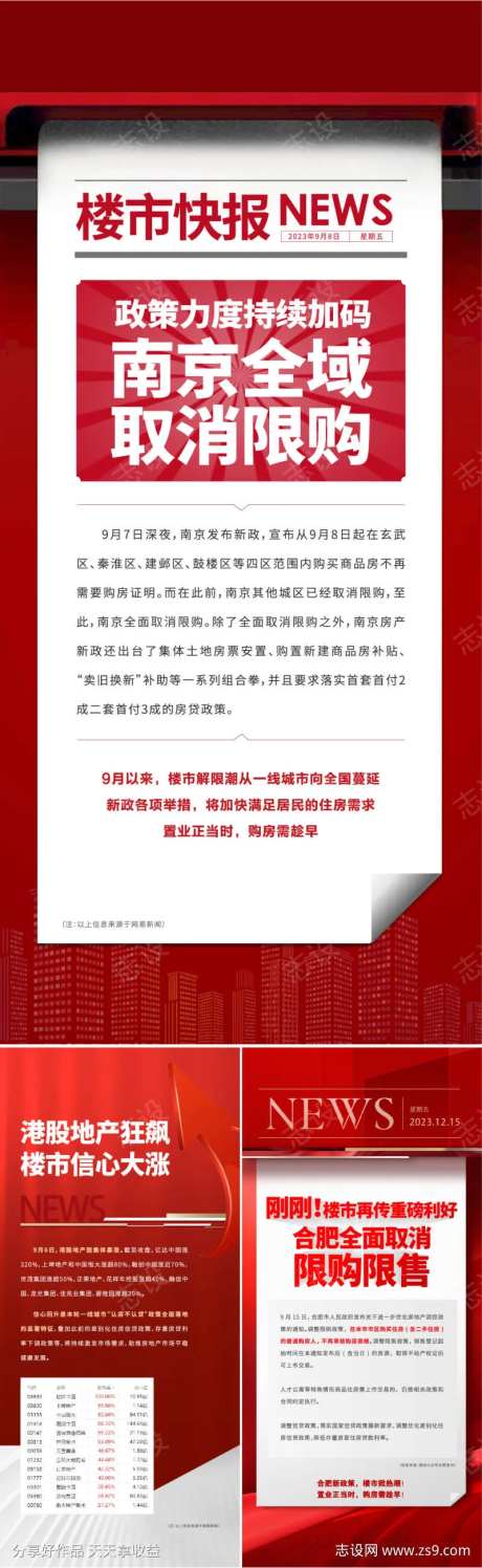 地产政策利好楼市快报-采灵感-https://www.cailinggan.com/