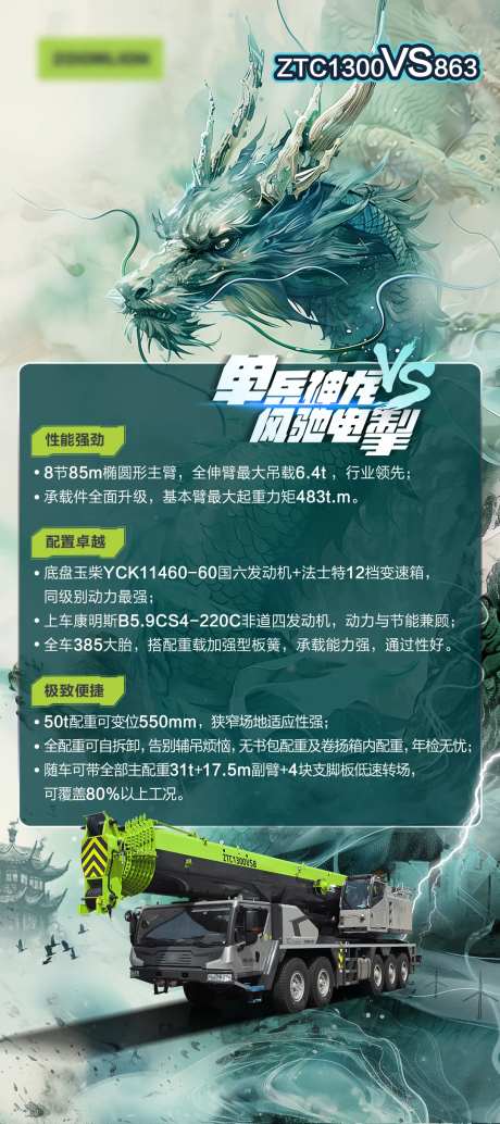 重汽神龙海报-采灵感-https://www.cailinggan.com/
