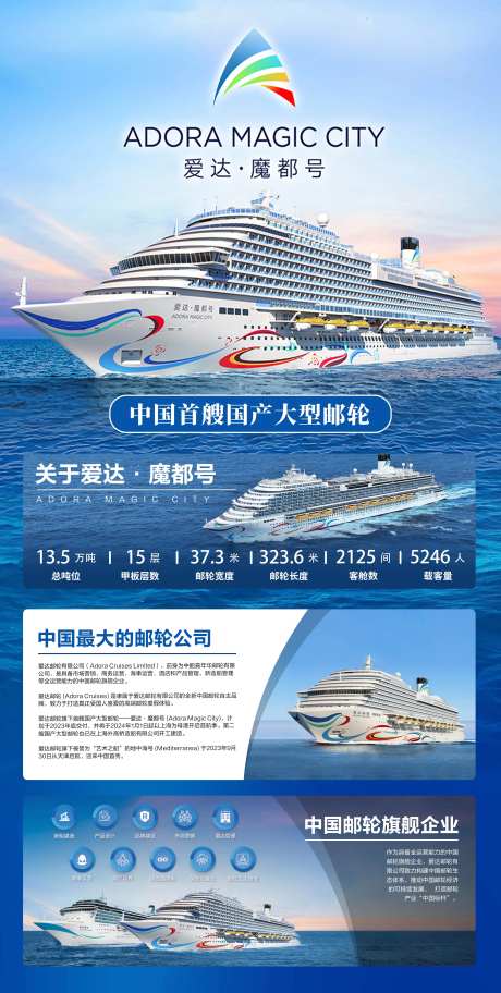 爱达魔都号邮轮海报-采灵感-https://www.cailinggan.com/