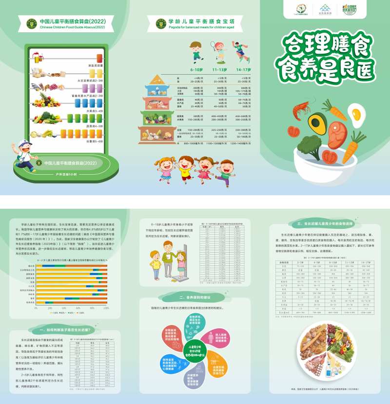 营养膳食三折页-采灵感-cailinggan.com