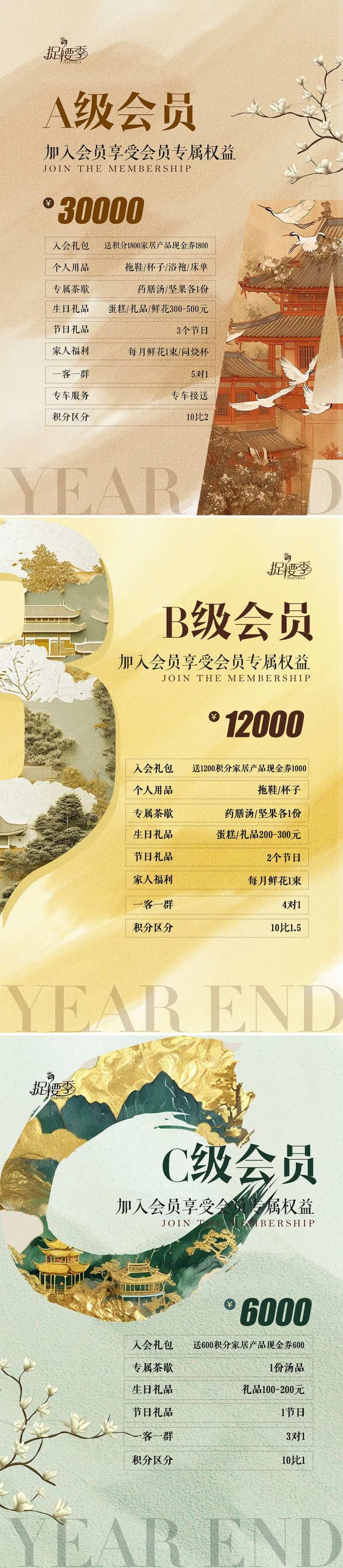 医美门店会员体系等级卡项福利-采灵感-cailinggan.com