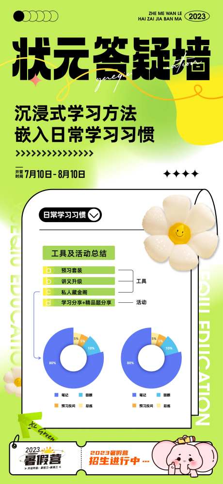 教育答疑墙海报-采灵感-https://www.cailinggan.com/