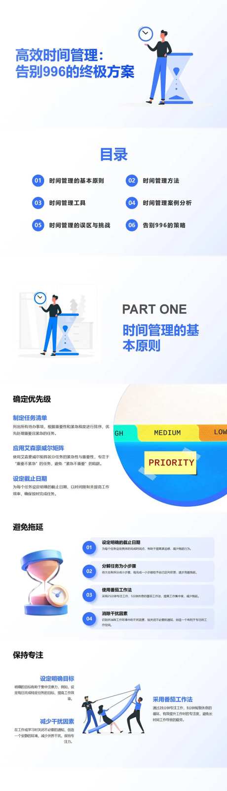 高效时间管理PPT-采灵感-https://www.cailinggan.com/