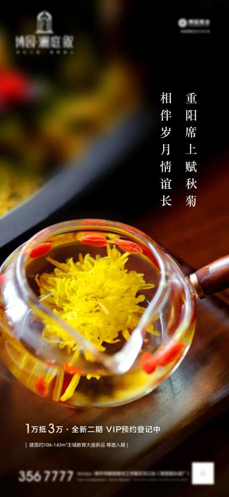 重阳节海报-采灵感-https://www.cailinggan.com/