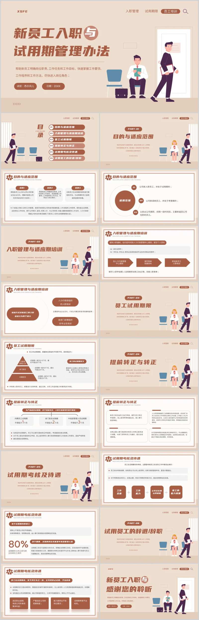 企业入职PPT模板-采灵感-cailinggan.com