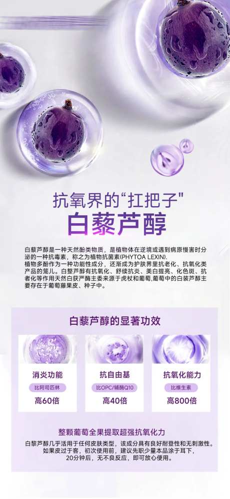 护肤品减肥产品保养品成分海报-采灵感-https://www.cailinggan.com/