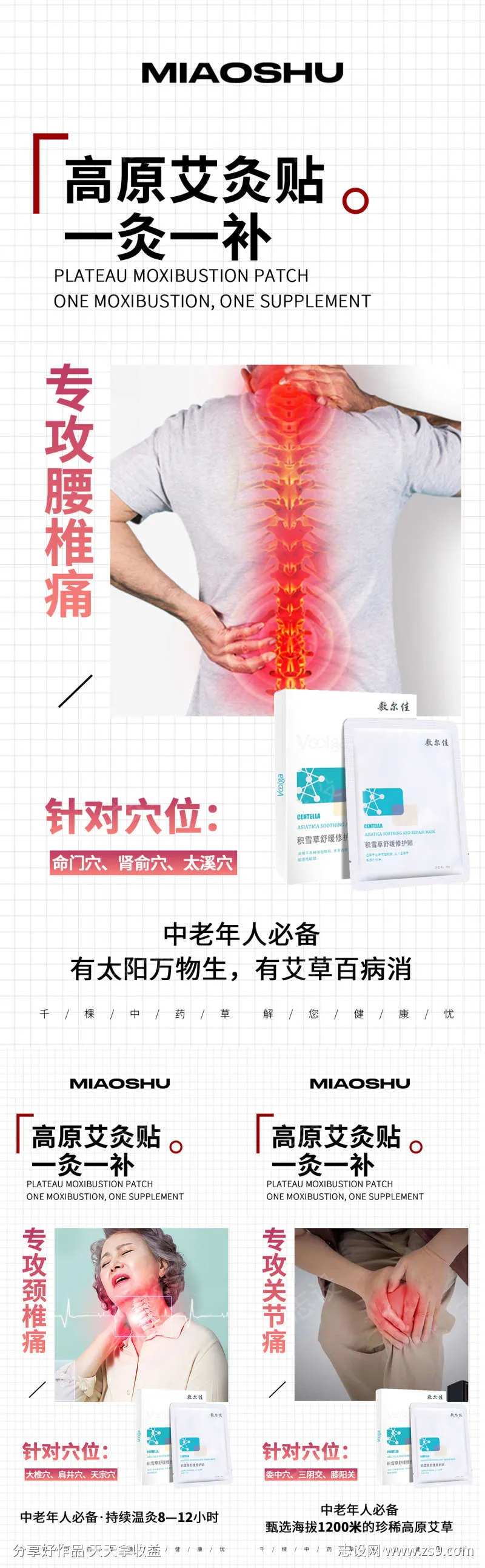 艾灸穴位贴-采灵感-cailinggan.com