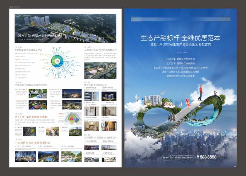 地产文旅产业园DM宣传单-采灵感-cailinggan.com