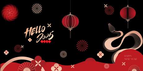 新年玻璃贴窗贴氛围包装-采灵感-https://www.cailinggan.com/