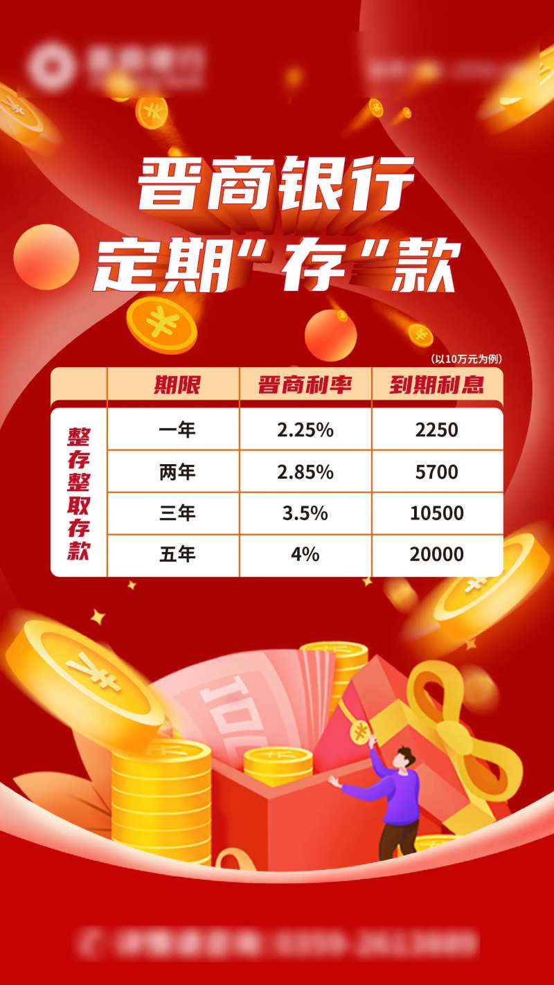 定期存款海报-采灵感-cailinggan.com