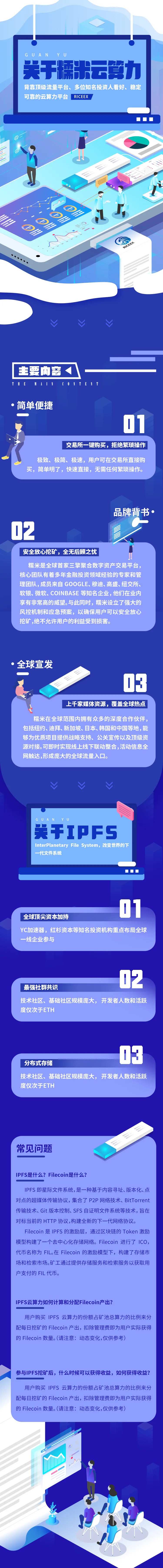 区块链云算力长图海报-采灵感-cailinggan.com
