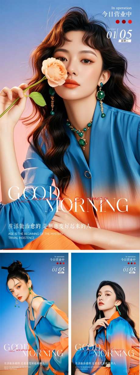 医美二十四节气早安图-采灵感-https://www.cailinggan.com/