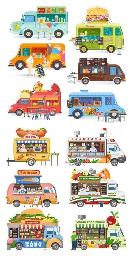 街头食品快餐车-采灵感-https://www.cailinggan.com/