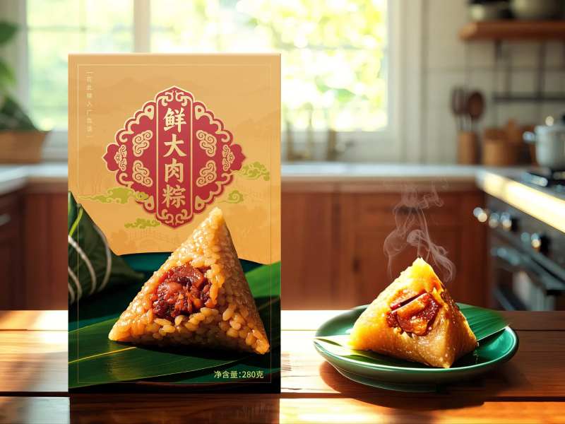 大肉粽包装袋设计-采灵感-cailinggan.com