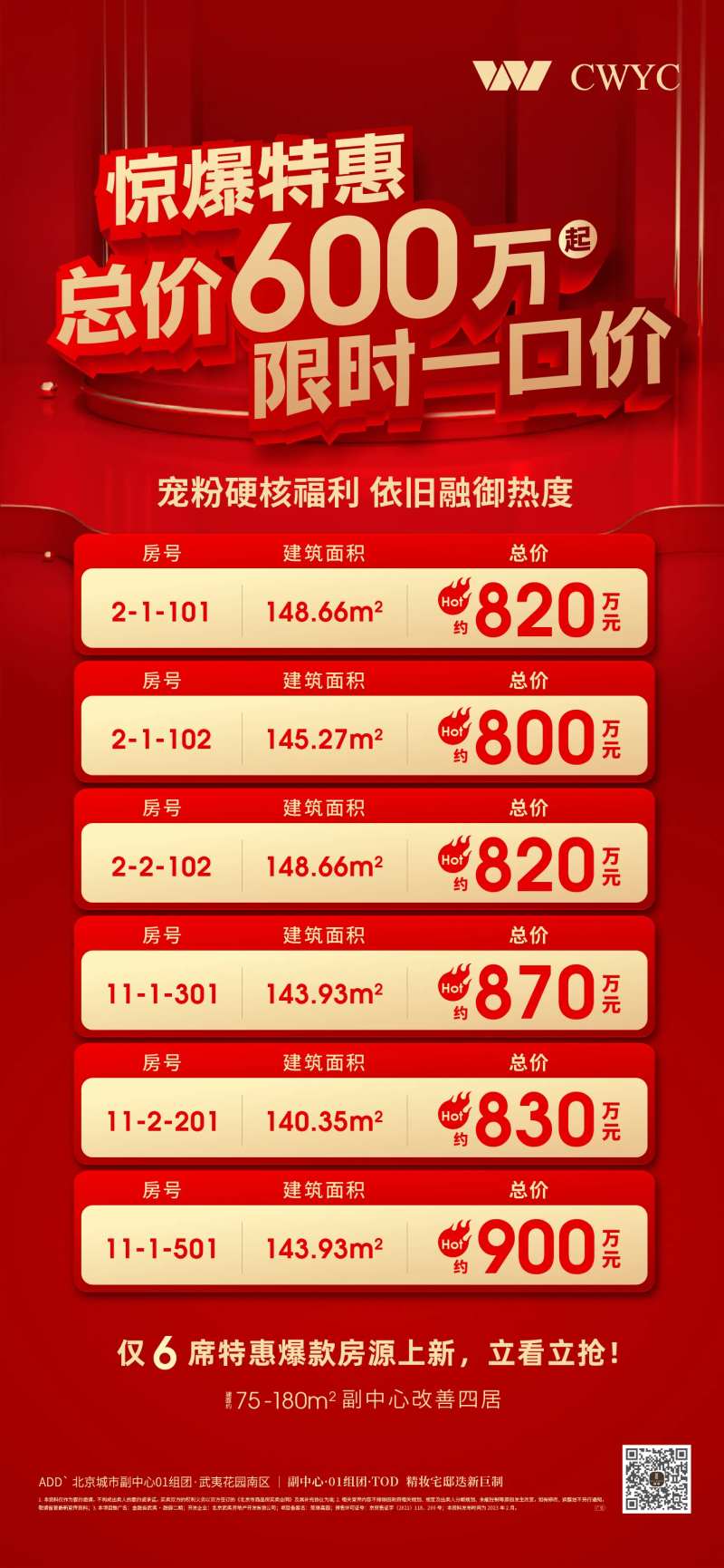 特惠房海报 -采灵感-cailinggan.com