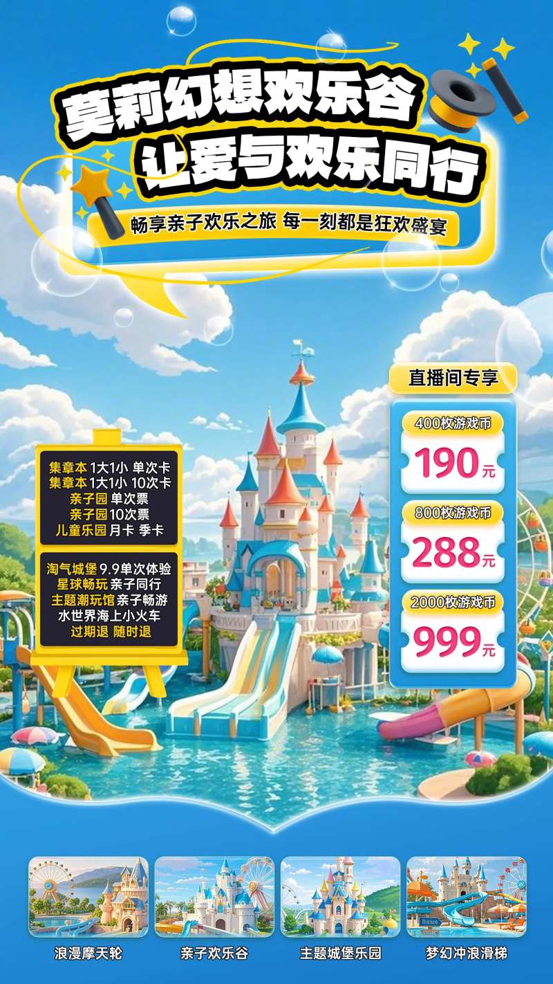 水世界欢乐谷直播贴片-采灵感-cailinggan.com