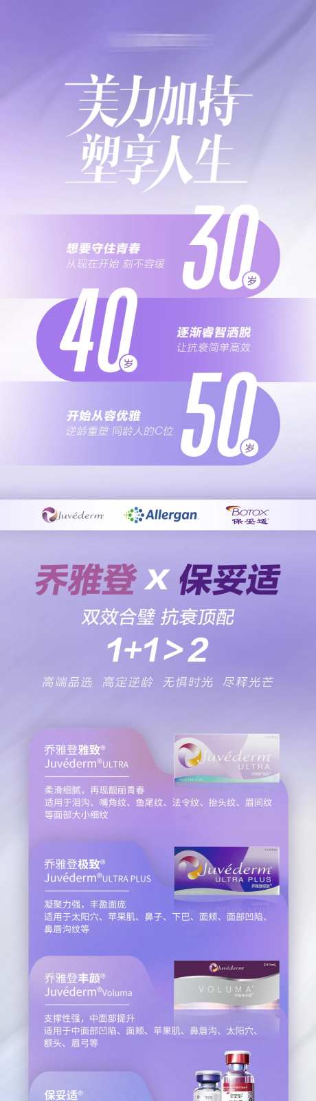 医美乔雅登保妥适联合宣传长图-采灵感-https://www.cailinggan.com/