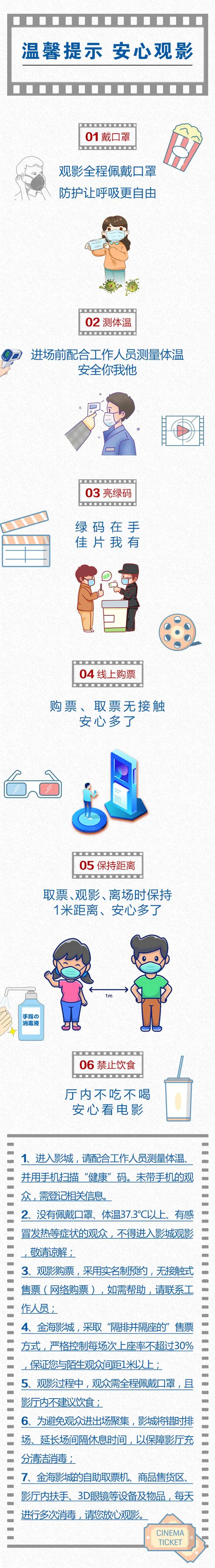 影城复工疫情防控长图海报-采灵感-cailinggan.com