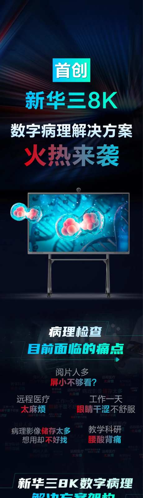 数字病理解决方案长图海报-采灵感-https://www.cailinggan.com/