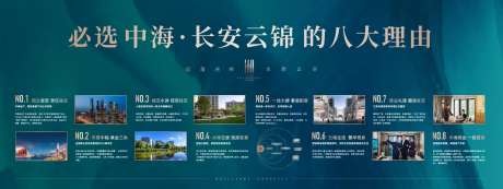售楼处八大理由展板-采灵感-https://www.cailinggan.com/