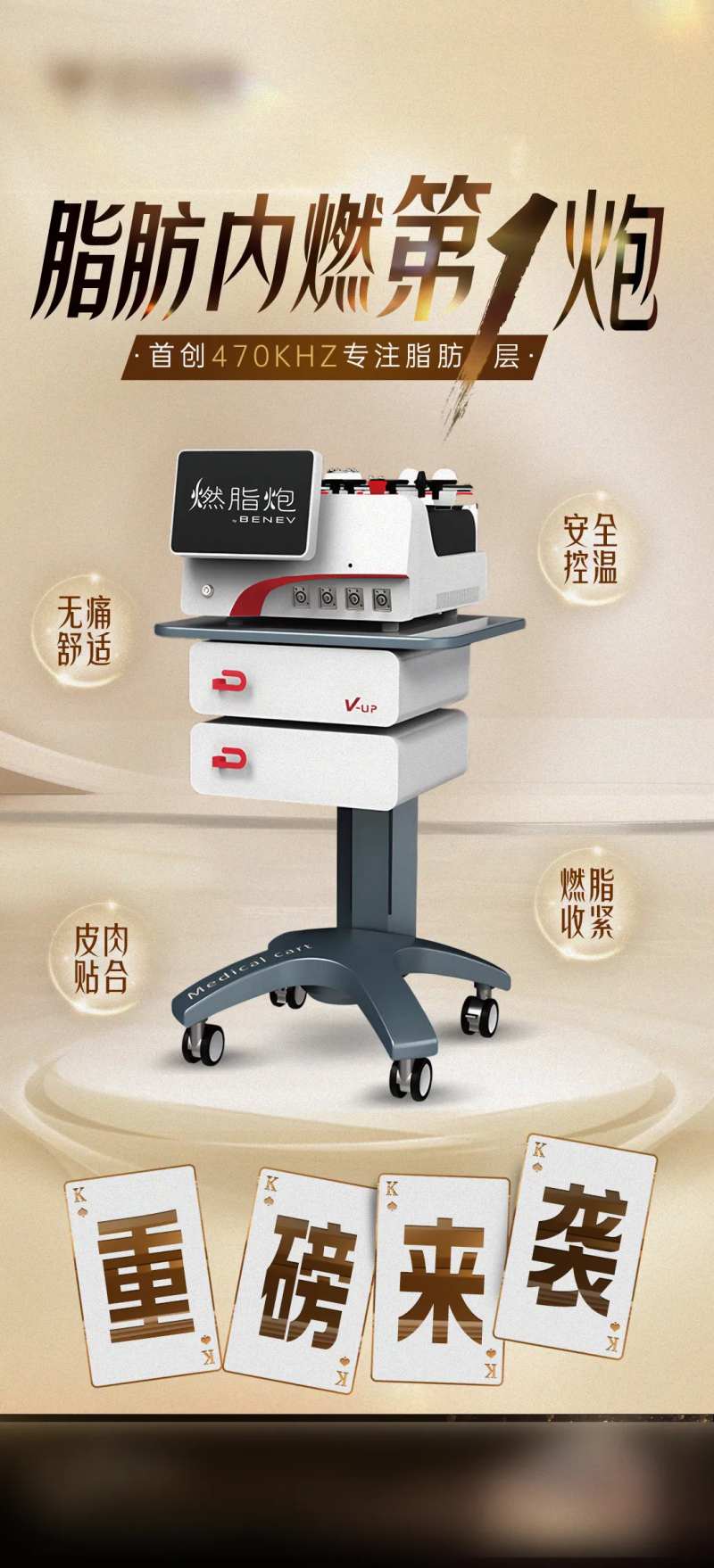 医美燃脂炮仪器海报-采灵感-cailinggan.com