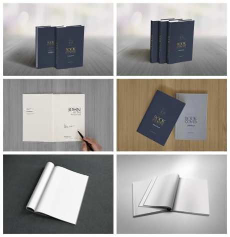 书籍课本杂志样机-采灵感-https://www.cailinggan.com/