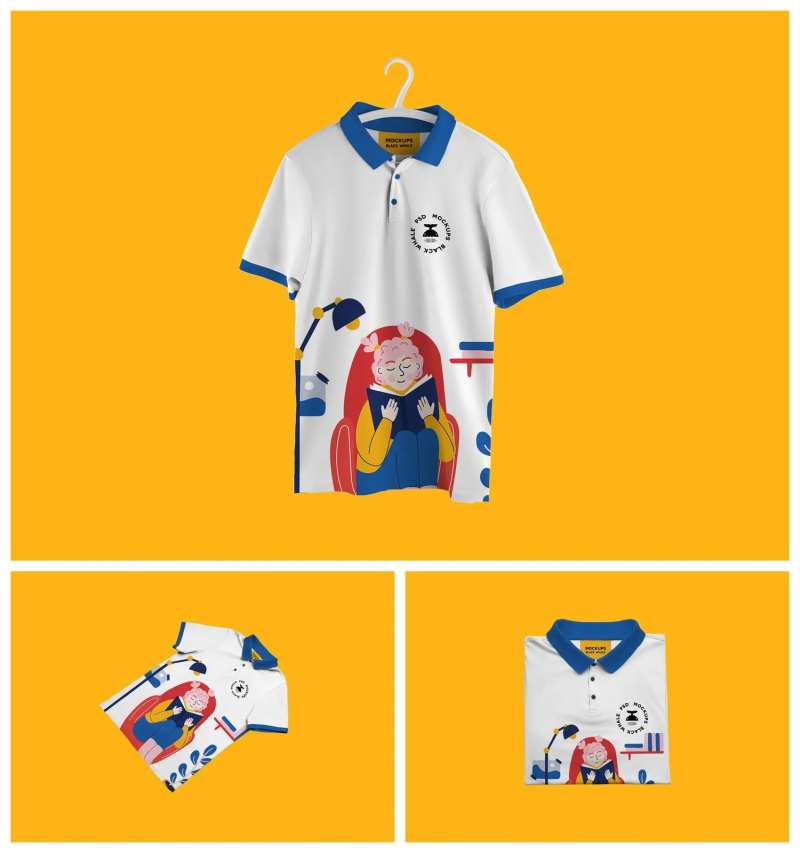 短袖服饰样机-采灵感-cailinggan.com