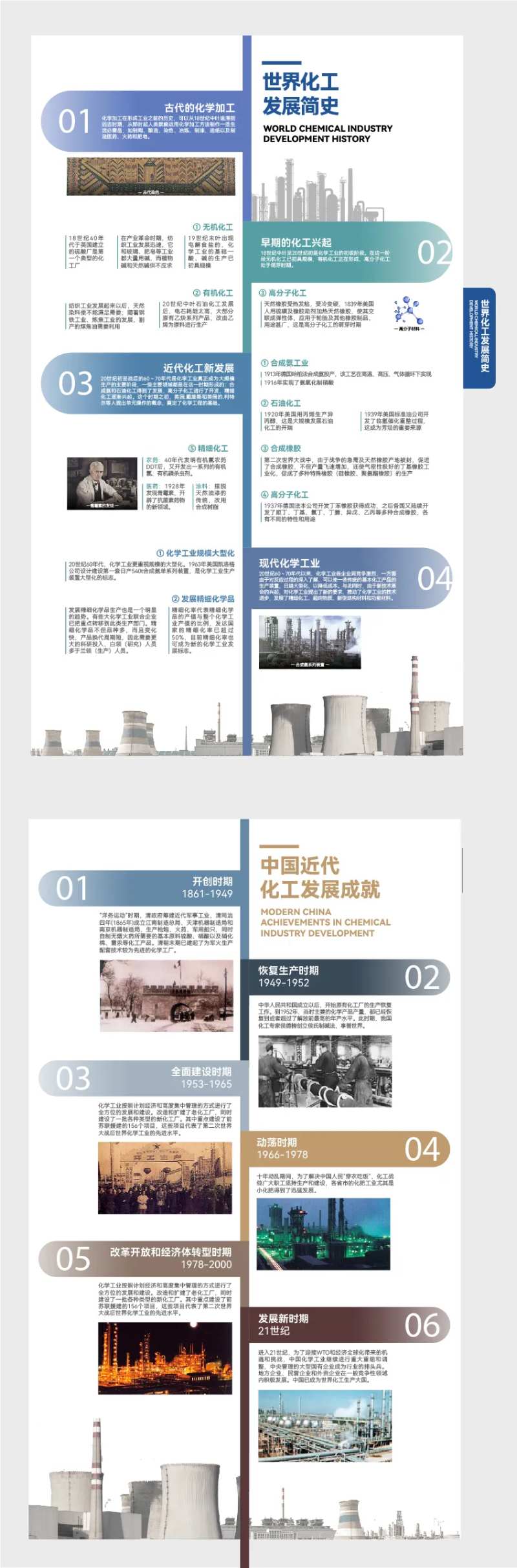 工业化工大事记背景板-采灵感-cailinggan.com