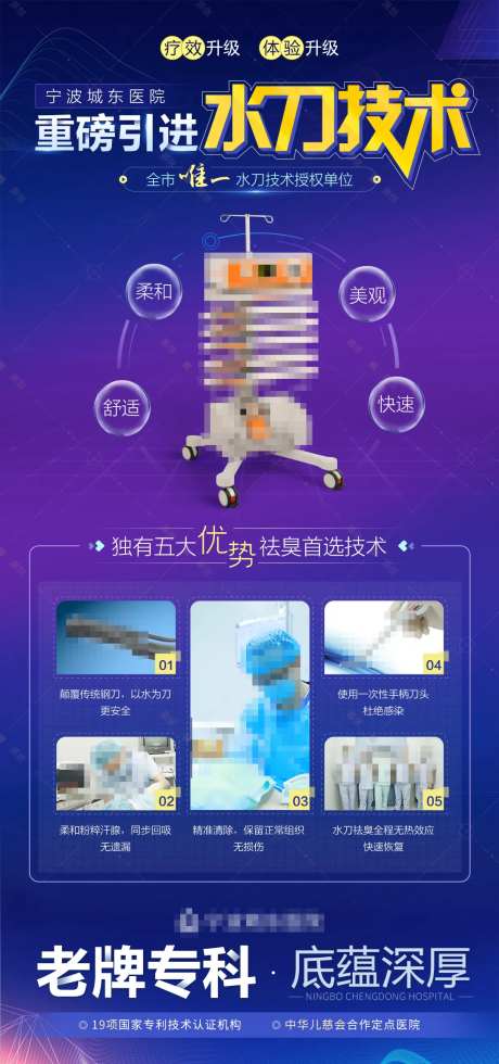 技术革新仪器医疗海报-采灵感-https://www.cailinggan.com/