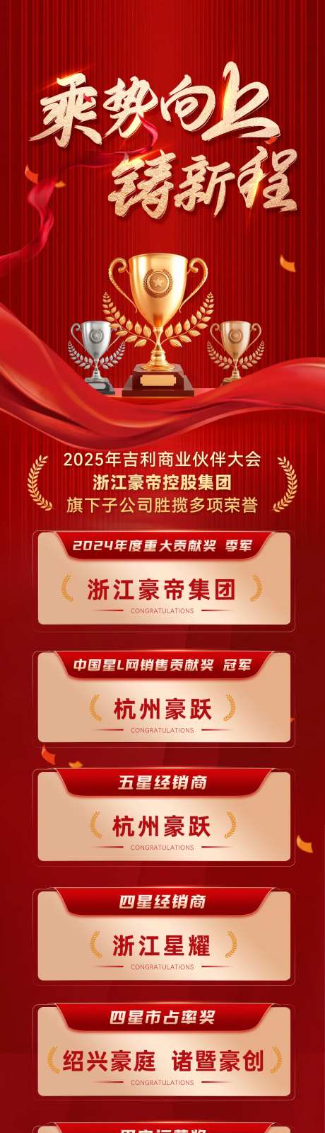 排行榜喜报战报榜单排名荣耀长图海报-采灵感-https://www.cailinggan.com/