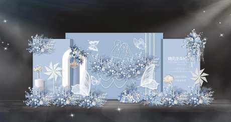 婚礼布置堆头美陈-采灵感-https://www.cailinggan.com/