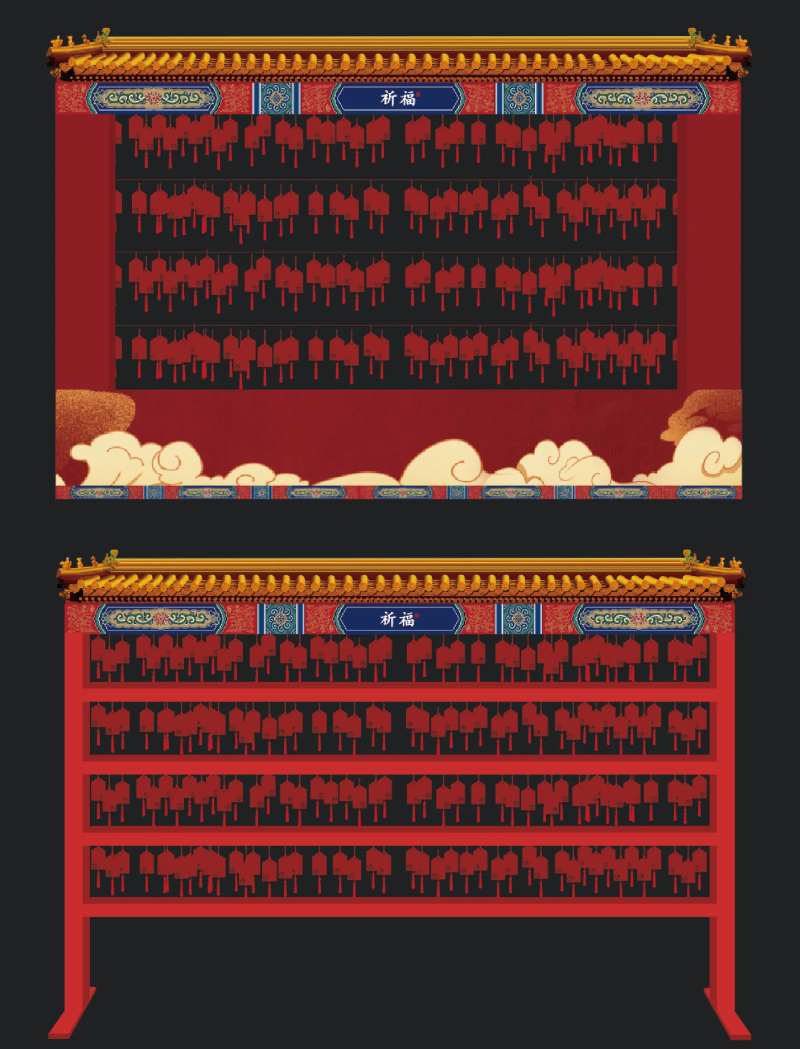 地产祈福牌美陈-采灵感-cailinggan.com