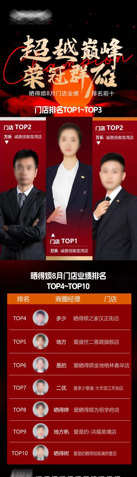 业绩排行榜海报-采灵感-https://www.cailinggan.com/