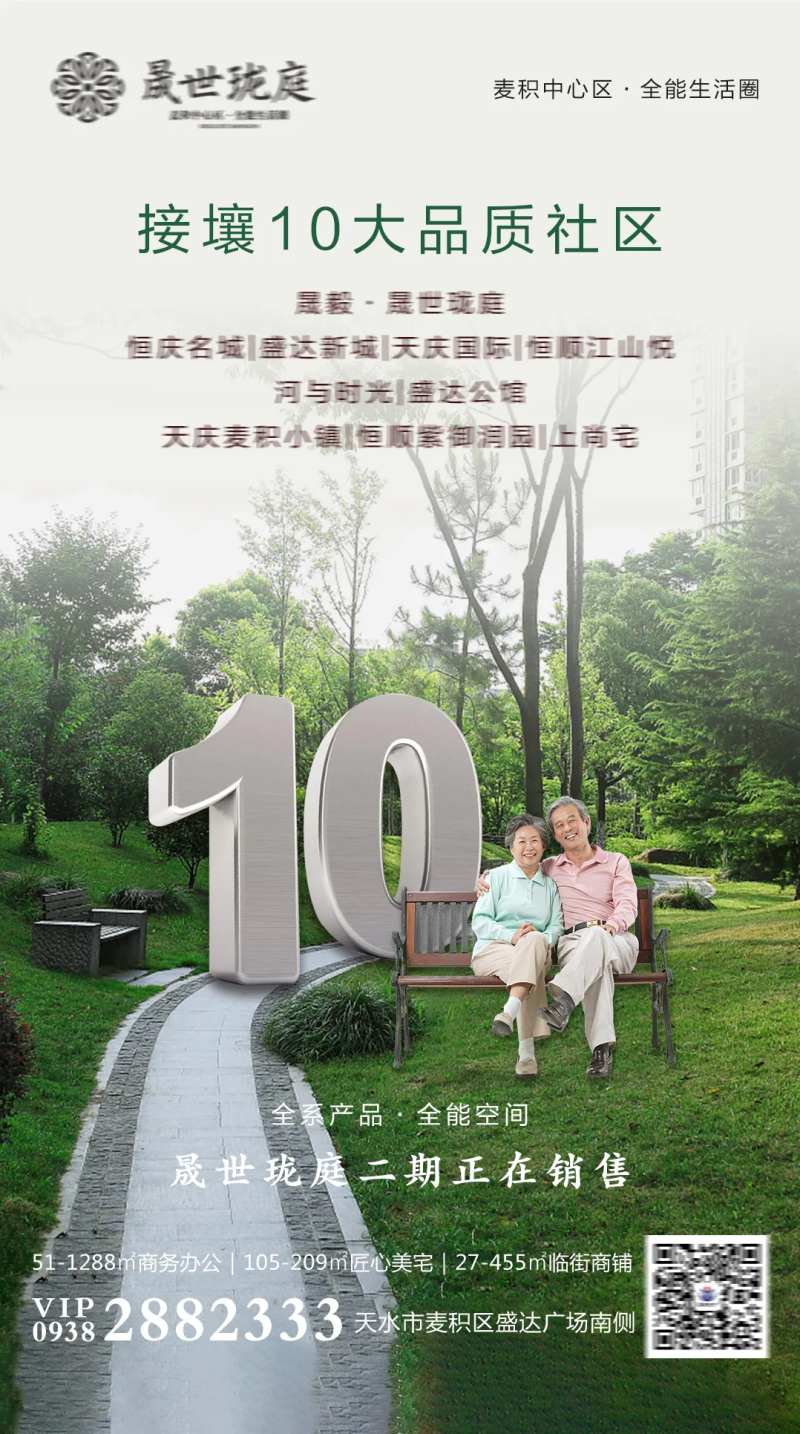 地产价值点10大品质社区海报-采灵感-cailinggan.com