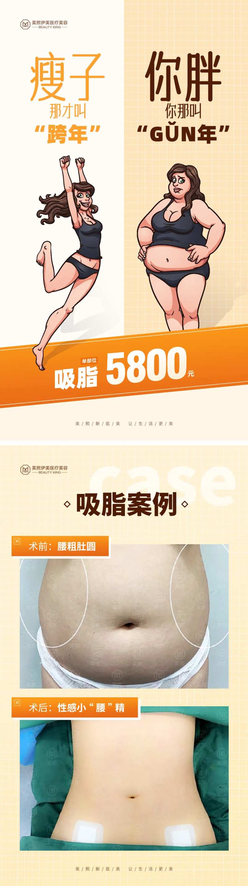 减肥脂肪系列海报-采灵感-cailinggan.com