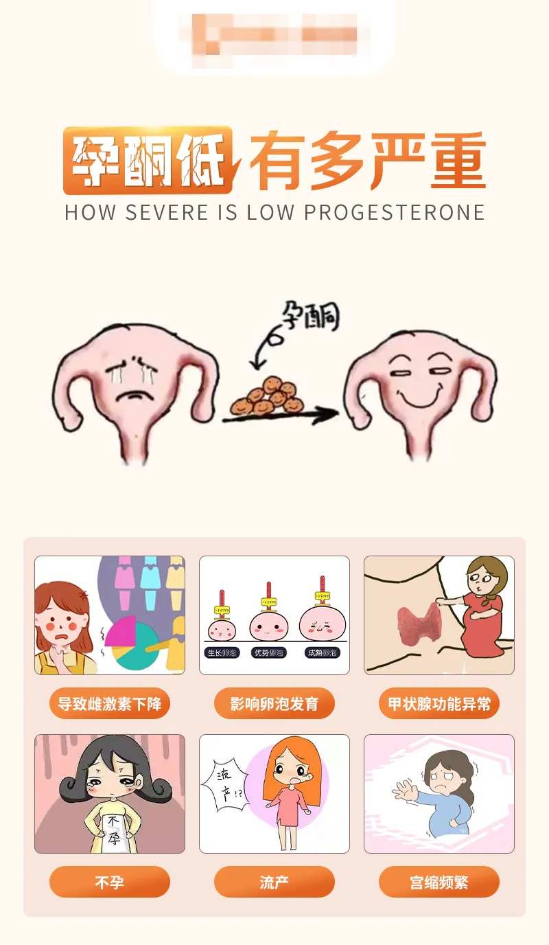 孕酮低有多严重海报-采灵感-cailinggan.com
