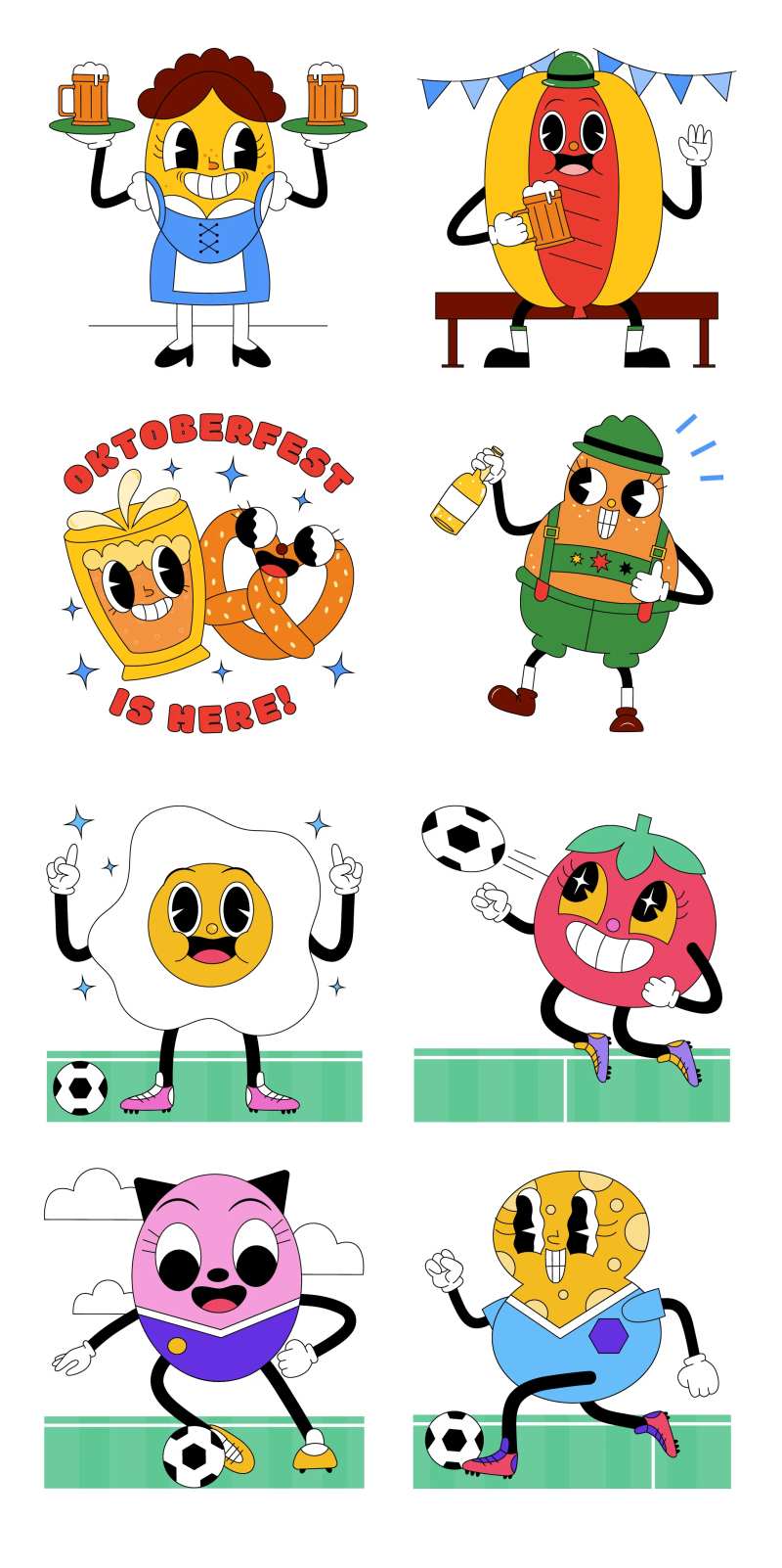 卡通人物形象-采灵感-cailinggan.com