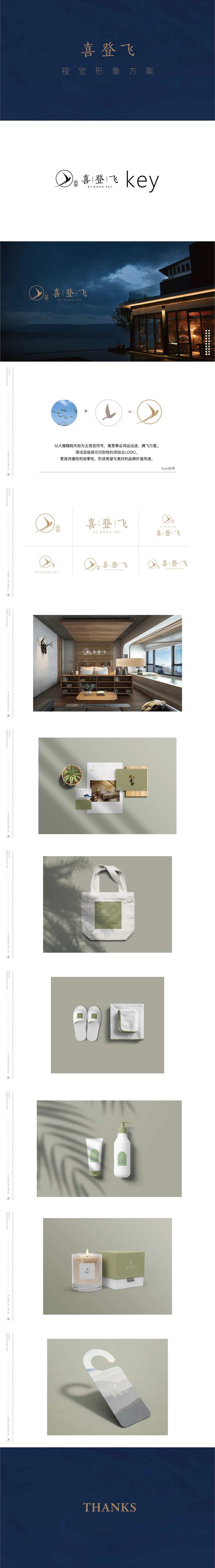 酒店民宿logo提案-采灵感-cailinggan.com