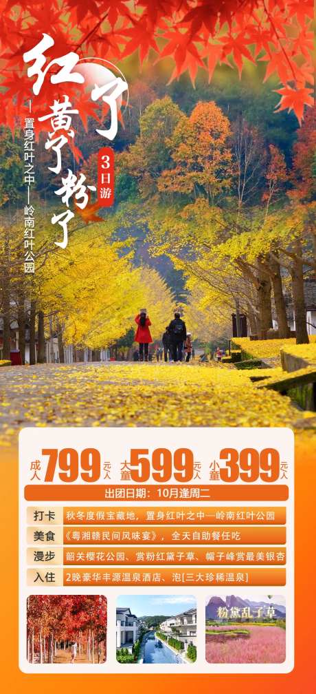 红了黄了粉了-采灵感-https://www.cailinggan.com/
